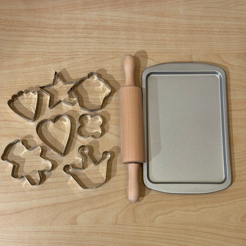 Egmont Deluxe Cookie Cutter Baking Set 10pcs Play Kitchen Set Pretend Play Gift Idea for 5yrs+
