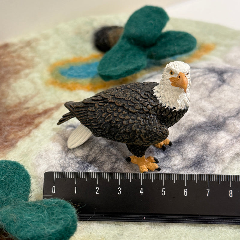 Bald Eagle Figurine by Safari Ltd Woodland Collection Animal Figurines 3yrs+