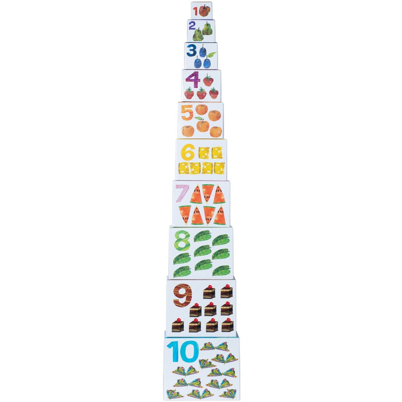 The Very Hungry Caterpillar Stackable Learning Building Blocks Baby Toys Baby Gifts Idea Best Seller 6m+