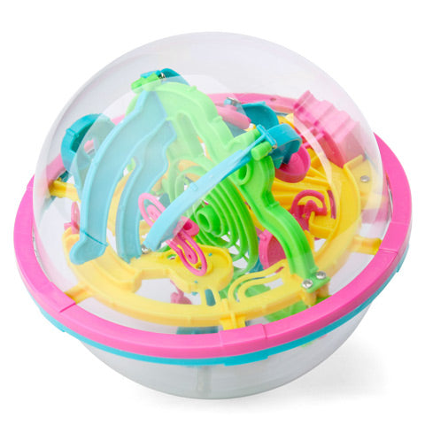 Addictaball Small 100 Stages 3D Pinball Maze Marble Run Game Early Science STEM Toys Best Seller Gifting Idea for 6yrs+