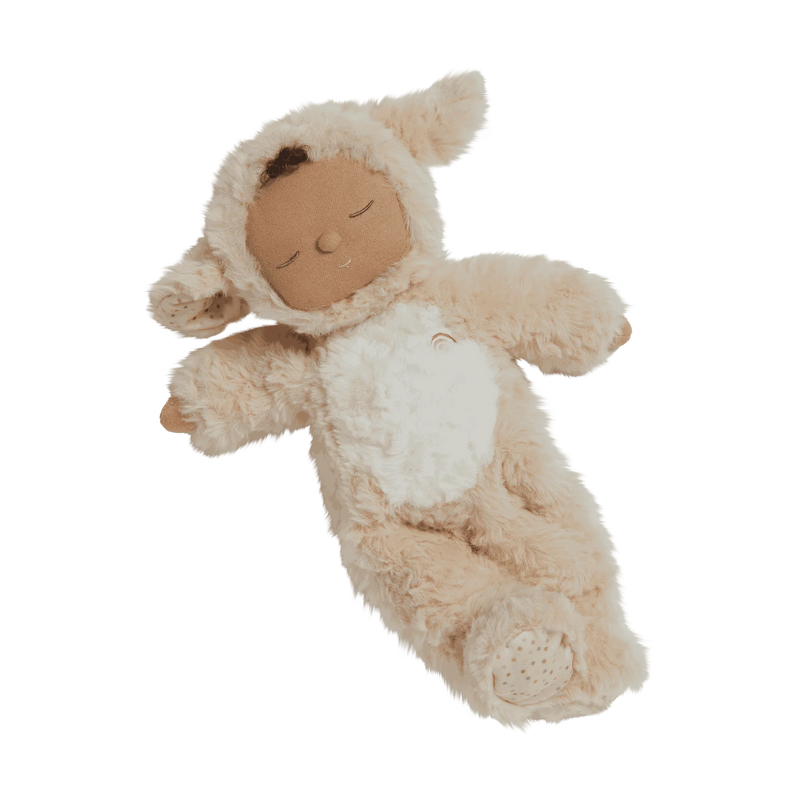 Olli Ella Lamby Picket Cozy Dinkum Cream Baby Toddler Plush Toys Baby Gifts Idea Baby Toys Clearance 0m+