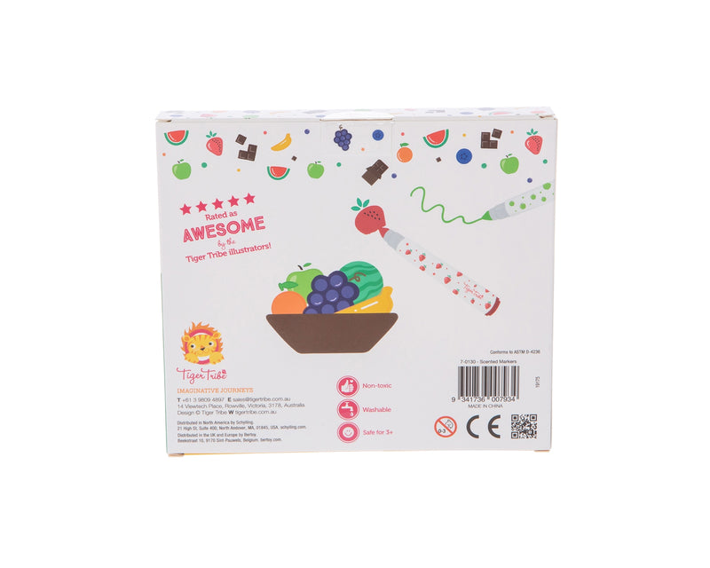 Tiger Tribe Scented Markers Stationary Art and craft for kids 3yrs+