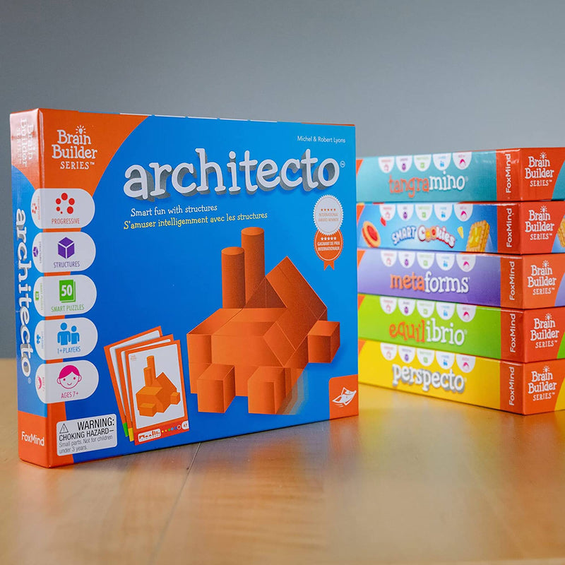 Foxmind Brain Builder Series Architecto Game Early Science STEM Toys Gifting Idea for 7yrs+
