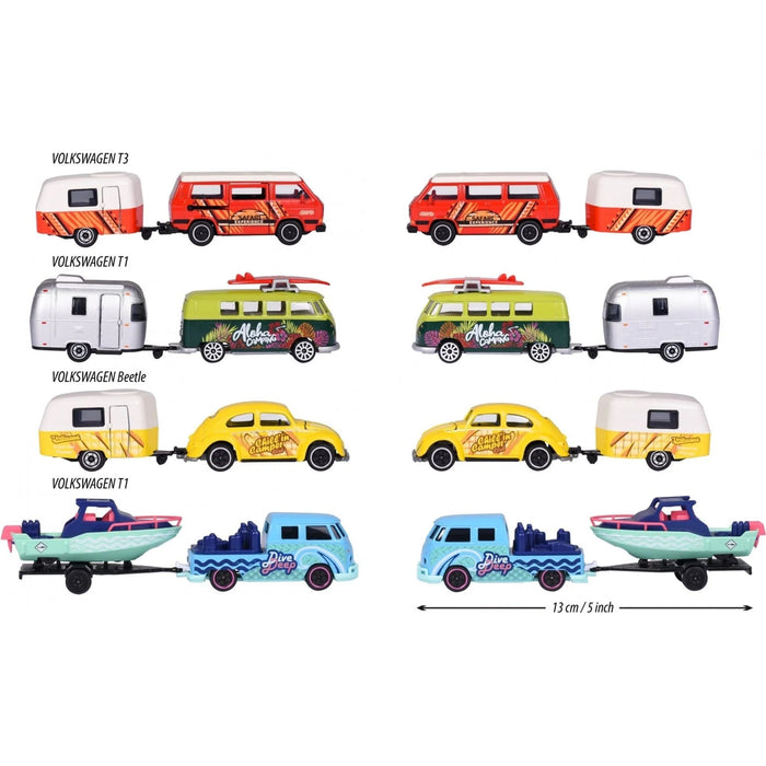 Majorette Volkswagen Trailers 1pc Assorted 3yrs+