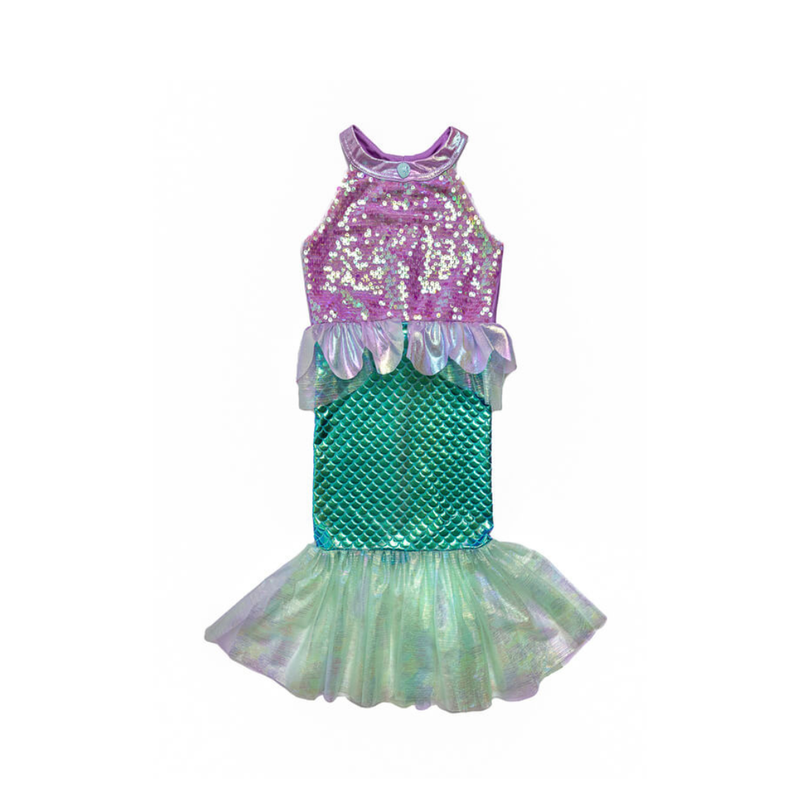 Mermaid Dress Size 5-6 by Great Pretenders Costumes 5yrs+