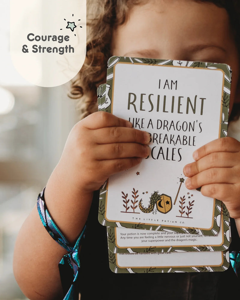 Dragon Tales Mindful Potion Kit by The Little Potion Co Art and craft for kids Sensory Toys Best Seller Dinosaur and Dragon Theme 4yrs+