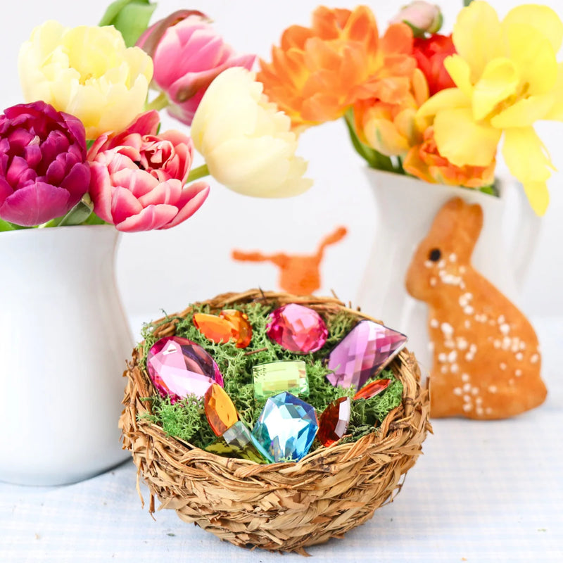 Grimm's 140 Giant Acrylic Glitter Stones 14yrs+