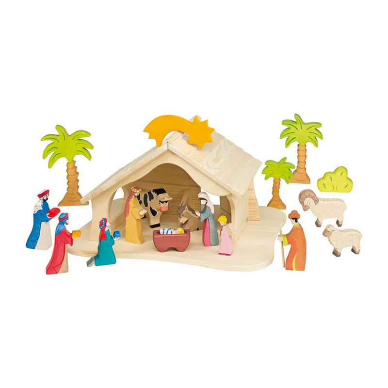 Holztiger House Stable Barn Only Pretend and Imaginative Play 3yrs+ (Bulky Shipping)