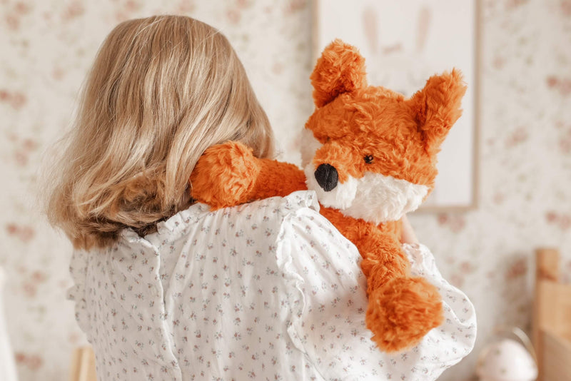 Mindful and Co Kids Frankl The Sensory Fox Weighted Plush Toys Wellbeing Gifting Idea 3yrs+
