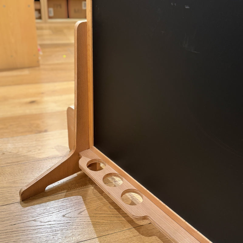 JoyKids Magnetic Duo Board Double Sided Chalk and White Board Easel with Upright Stand 3yrs+ (Heavy Shipping)