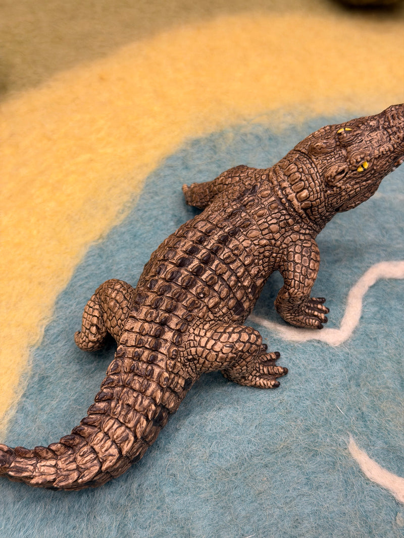 Schleich Crocodile Figurine Woodland Collection Animal Figurines 3yrs+