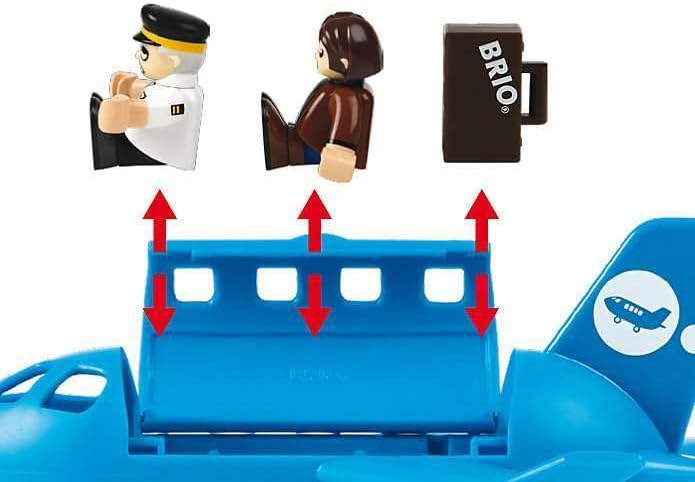 BRIO Airplane 5pcs Toy Plane 3yrs+