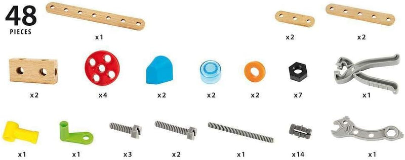 BRIO Builder Starter Set 49 Pieces Building Kit Large Set 3yrs+