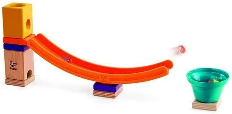 Hape Marble Run Quadrilla Starter Mega Skatepark Early Science STEM Toys 9pcs Marble Run Game 4yrs+