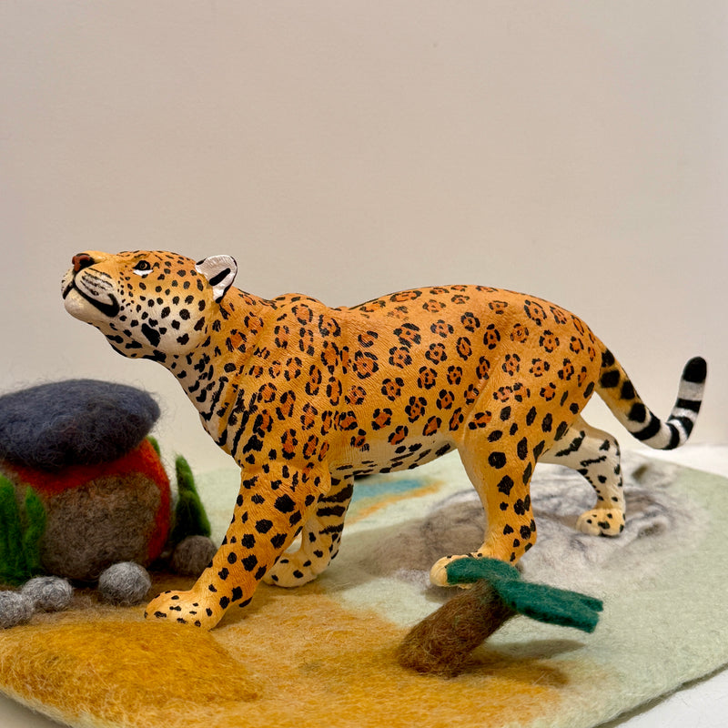 Jaguar Figurine by Safari Ltd Extra Large Safari Collection Animal Figurines 3yrs+