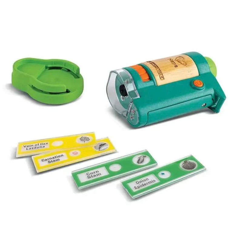 Hape Nature Field Microscope 6pcs Early Science STEM Outdoor Toys 8yrs+