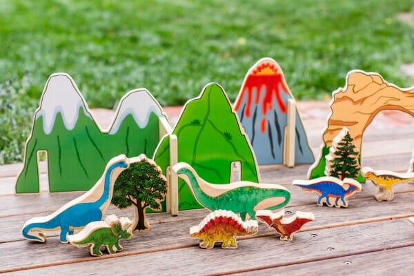 The Freckled Frog Happy Architect Dinosaurs Set Pretend & Imaginative Play Toddler Toys Dinosaur toy Toddler Dinosaur and Dragon Theme Most Loved in Store 2yrs+