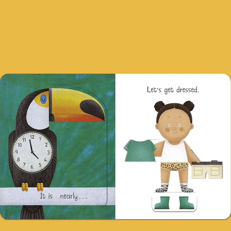 Busy Day Zookeeper Lift the Flap (Board Book) by Dan Green Kids Picture Book