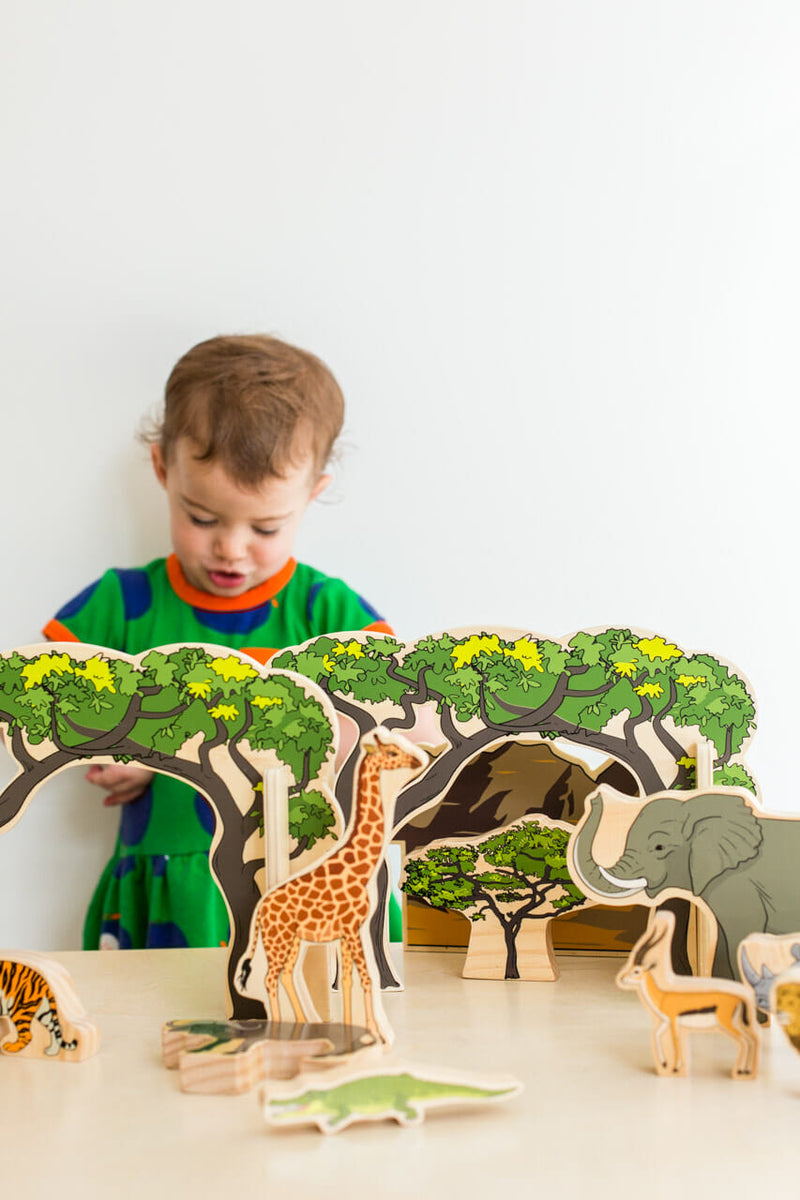 The Freckled Frog Animals in the Wild Developmental Toys for Toddlers Gifts Idea 2yrs+