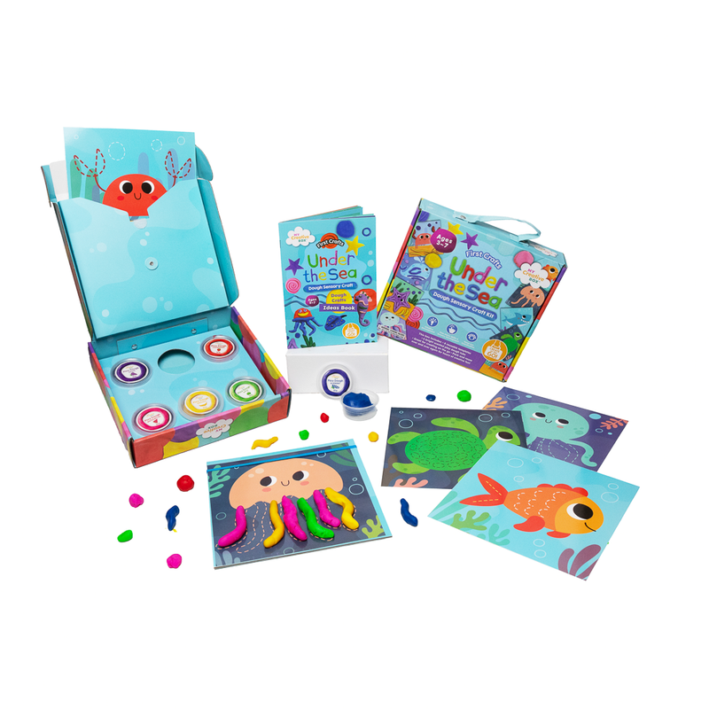 My Creative Box Under the Sea Dough Playdough Sand Toys Ocean Toys Art and craft for kids Best Seller 3yrs+