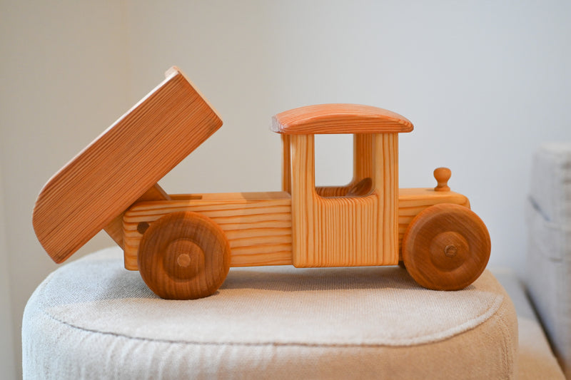 Debresk Big Tipping Truck Wooden Toy Car Best Seller 3yrs+