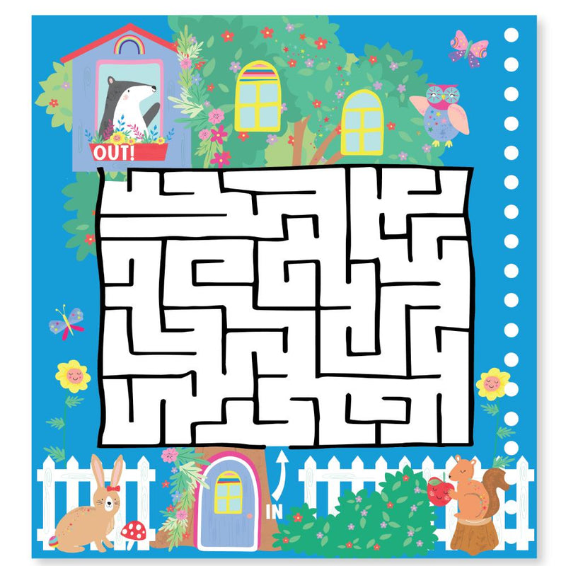 Floss & Rock Magic Water Multiplay Rainbow Fairy Activity Book Art and Craft for Kids Fairy Unicorn and Castle Theme 3yrs+