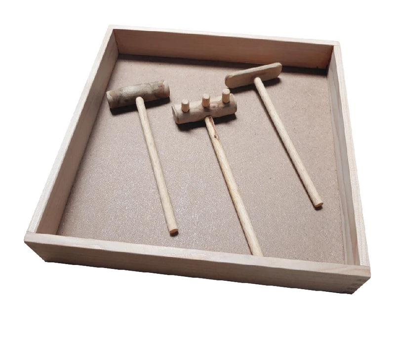 Qtoys Sand Tray and Play Set Sensory Toys  Developmental Toys for Toddlers 2yrs+