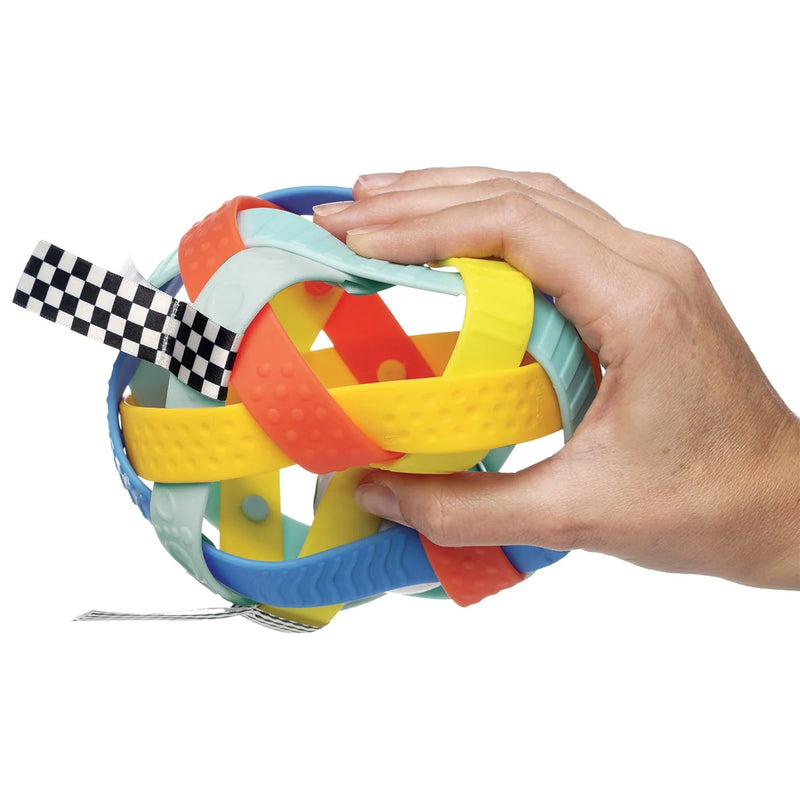 Manhattan Toy Blissful Ball Sensory Baby Toddler Activity Toy Baby Gifts Idea 6m+