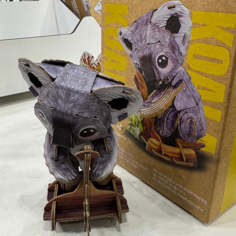 Makebug Koala 3D Craft Paper Puzzle for 7yrs+