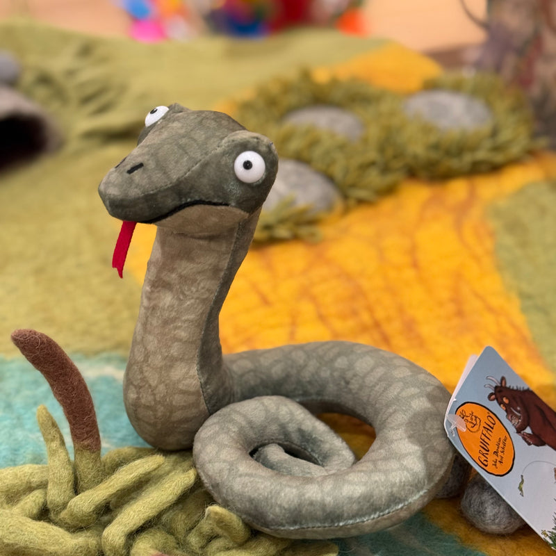 The Gruffalo Snake Plush Toy 16cm by Axel Scheffler 3yrs+