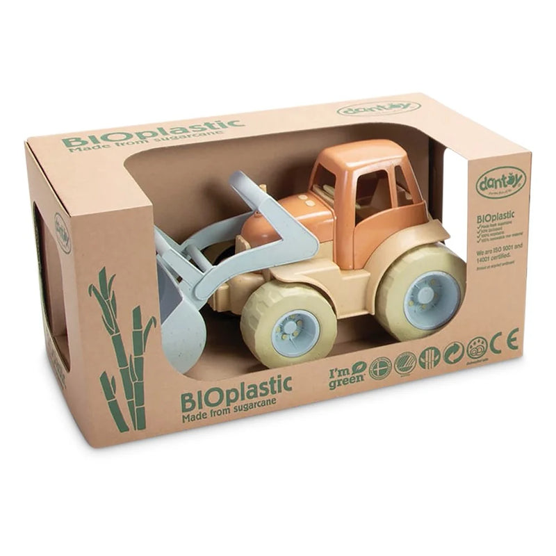 Dantoy Bioplastic Tractor Construction Toy Car 3yrs+