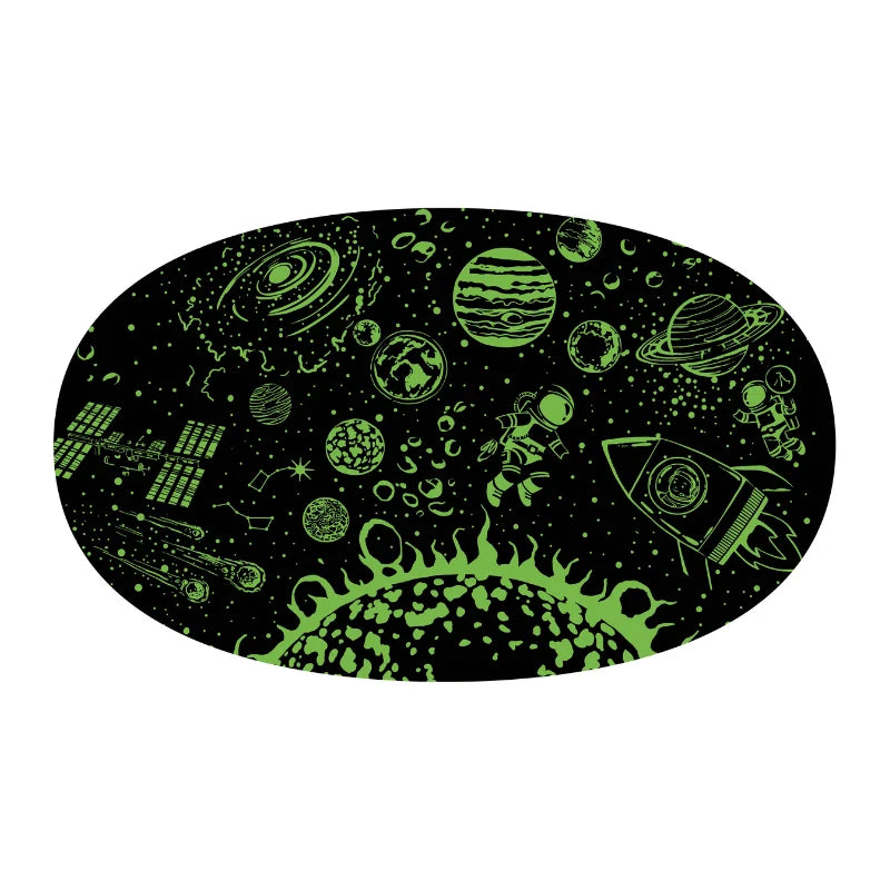 Glow in the Dark Day and Night Space 100pcs Puzzle and Book Set by Sassi Cognitive Developmental Toys Gifting Idea 5yrs+