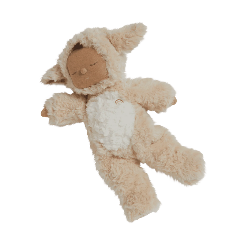 Olli Ella Lamby Picket Cozy Dinkum Cream Baby Toddler Plush Toys Baby Gifts Idea Baby Toys Clearance 0m+