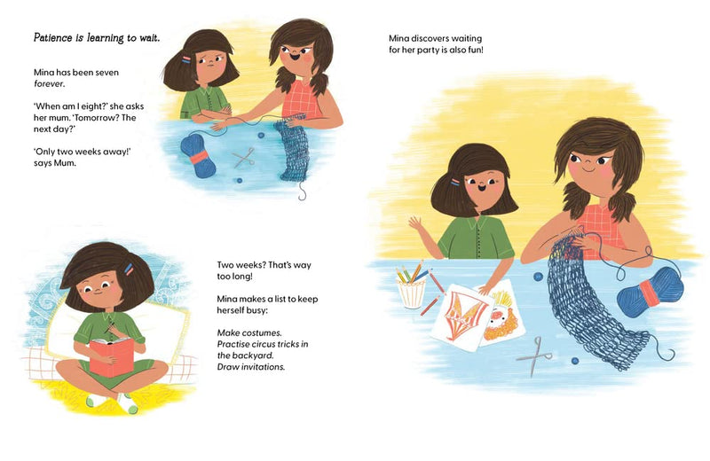 Human kind Patience (Hardcover) Wellbeing, Life Beliefs and Values by Zanni Louise, Missy Turner Kids Picture Book