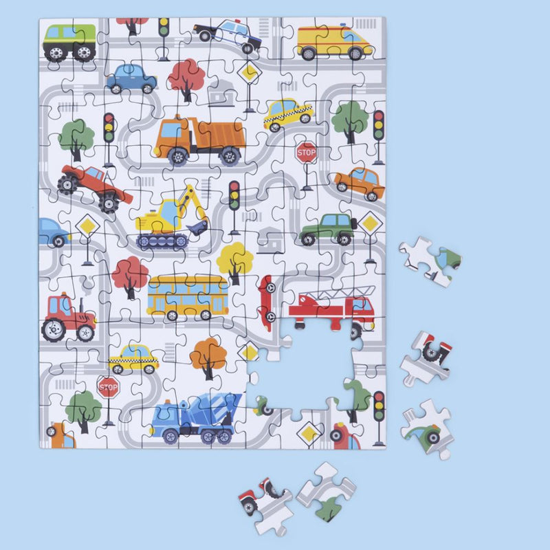 WerkShoppe Snax Trucks and Transportation 48 Pc Puzzle In store Best Seller 5yrs+