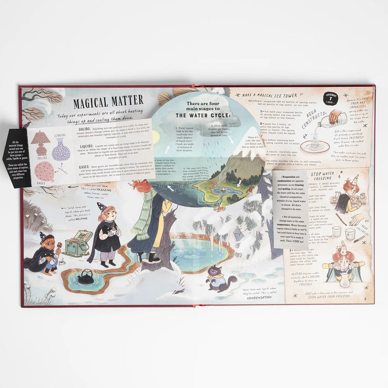 The Wizard’s Guide to Magical Experiments (Hardcover) With 40 Science Experiments To Try At Home by Wood Amanda & Rioux Jo