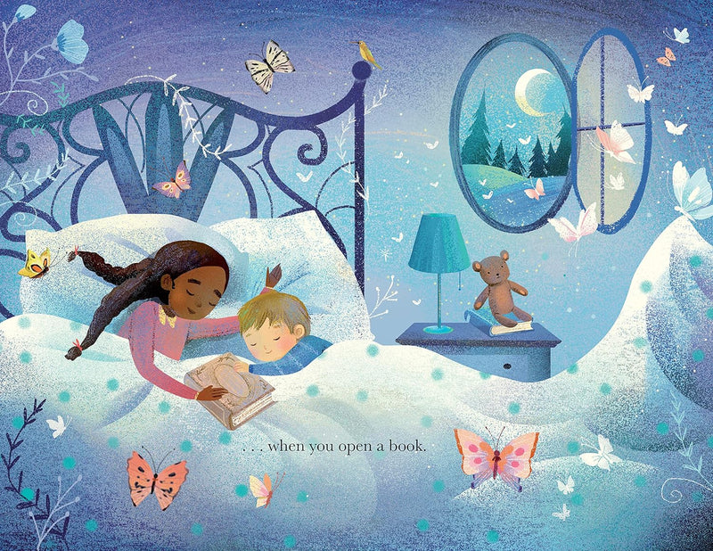 When You Open a Book (Hardcover) By Caroline Derlatka Kids Picture Book Storytelling