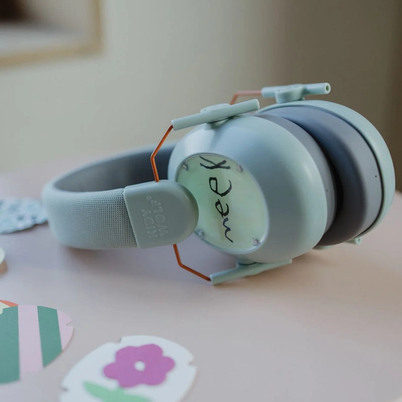 Kidywolf KidyNoise Adjustable Kids Noise-Cancelling Headphones Blue 5yrs+