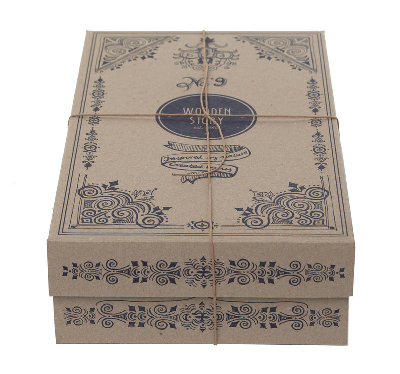 Wooden Story Montessori Wooden Stacking Toy Rainbow Developmental Toy 18m+