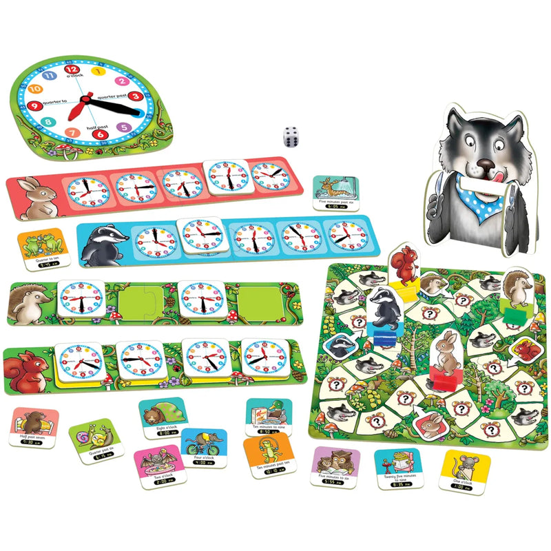 Orchard Game What's The Time Mr Wolf? Math Games for Kids Best Seller 5yrs+