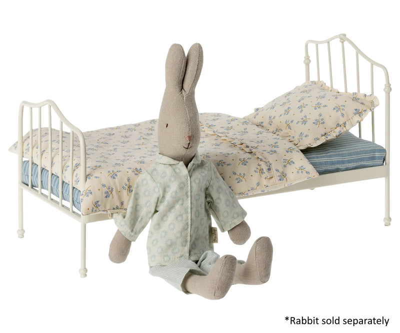 Maileg Miniature Bed Mini Blue Gifting Idea for 3yrs+