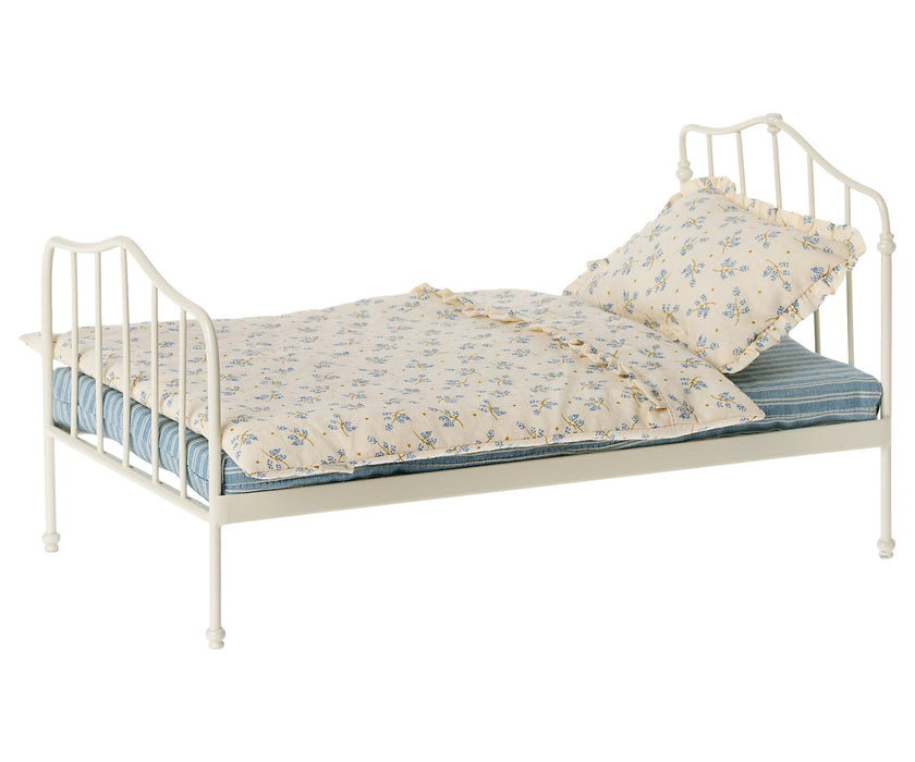 Maileg Miniature Bed Mini Blue 3yrs+