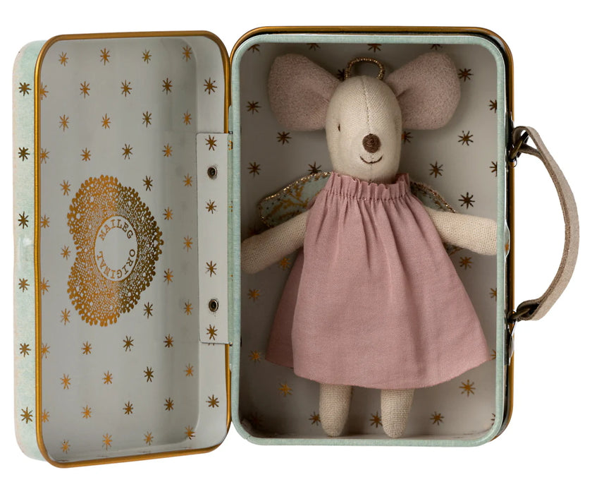 Maileg Mouse Angel in Suitcase 3yrs+