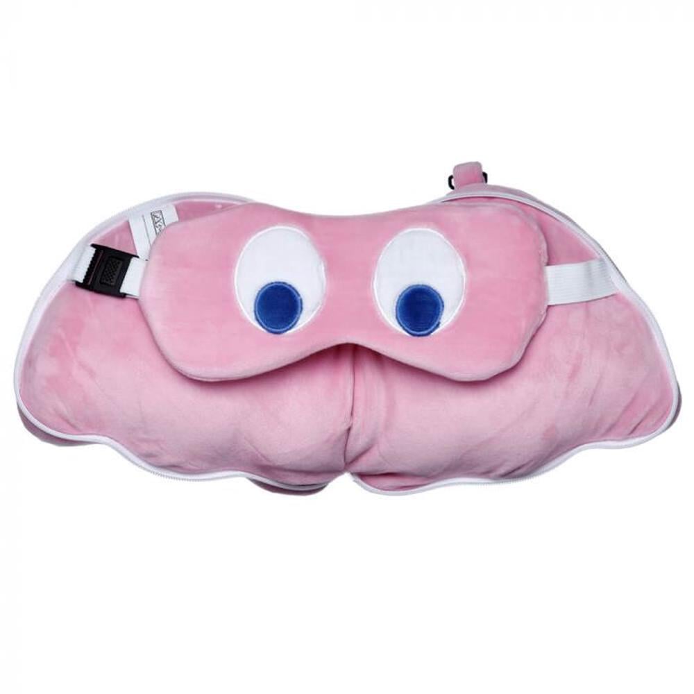 Pac Man Ghost Travel Pillow and Eye Mask Set Clearance — My Playroom