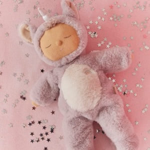 Olli Ella Cozy Dinkum Unicorn Sweetpea Lilac PURPLE Baby Toddler Plush Toys Baby Gifts Idea Baby Toys 0m+