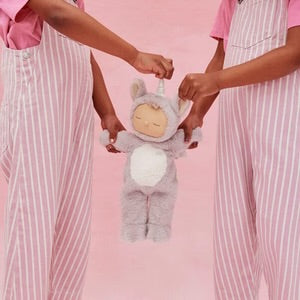 Olli Ella Cozy Dinkum Unicorn Sweetpea Lilac PURPLE Baby Toddler Plush Toys Baby Gifts Idea Baby Toys 0m+