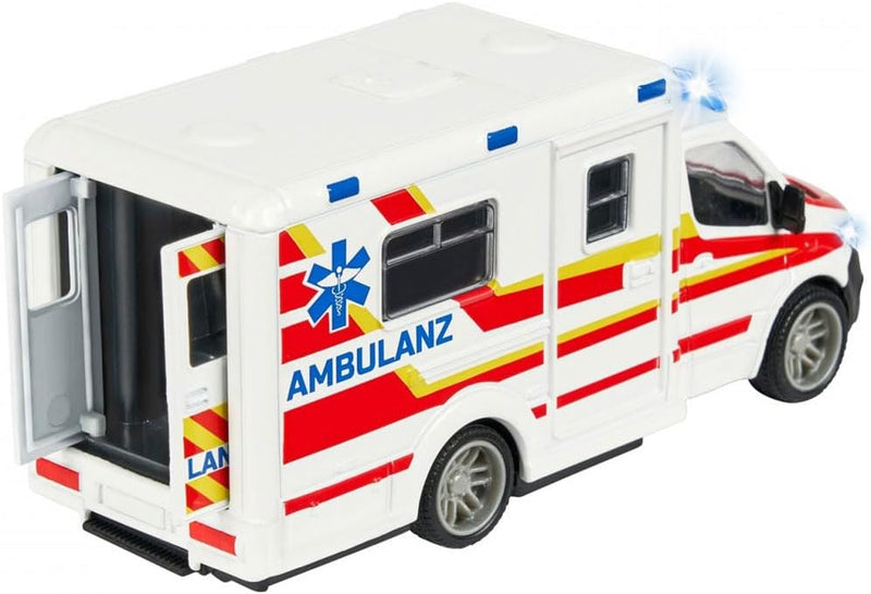 Majorette Mercedes Benz Sprinter Ambulance With Lights and Sound Toy Car Best Seller 3yrs+