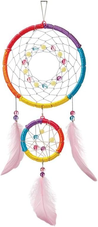 KidzMaker Make Your Own Dream Catcher Kit Art and craft for kids Gifting Idea for 5yrs+