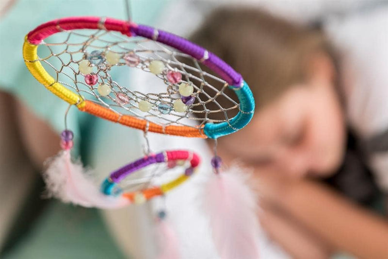 KidzMaker Make Your Own Dream Catcher Kit Art and craft for kids Gifting Idea for 5yrs+
