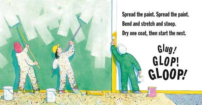 Construction (Boardbook) by Sally Sutton Illustrated by Brain Lovelock Construction Kids Book Gift Idea for 2yrs+